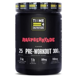 Time 4 Pre Workout Professional Box of 8 300g (Single Flavour)